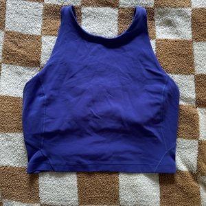 lululemon charged indigo align high neck tank